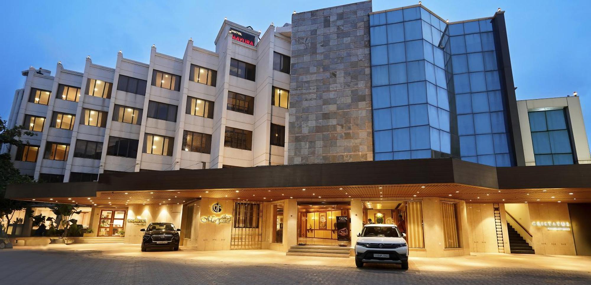 Hotel Mayura Rāipur Eksteriør billede
